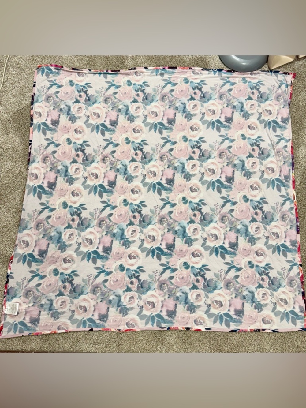 Posh Peanut Dusty Rose Swaddle Blanket - Picture 5 of 5